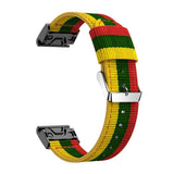 22mm Garmin Watch Strap | Vibrant Nylon | 10 Colours Available
