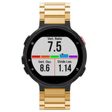For Forerunner 220/235/620/630/735/735XT | Vintage Steel Strap | 2 Colours Available