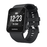 For Garmin Forerunner 30/35 | Black Silicone Strap