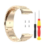 For Garmin Forerunner 30/35 | Gold Vintage Steel Strap