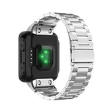 For Garmin Forerunner 30/35 | Silver Vintage Steel Strap