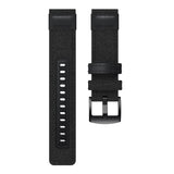 For Garmin Vivoactive 4, Venu 2/3 & Forerunner 255/255M/265 | Black Canvas Adventurer® Strap
