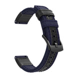 For Garmin Vivoactive 4, Venu 2/3 & Forerunner 255/255M/265 | Blue Canvas Adventurer® Strap