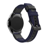 For Garmin Vivoactive 4, Venu 2/3 & Forerunner 255/255M/265 | Blue Canvas Adventurer® Strap