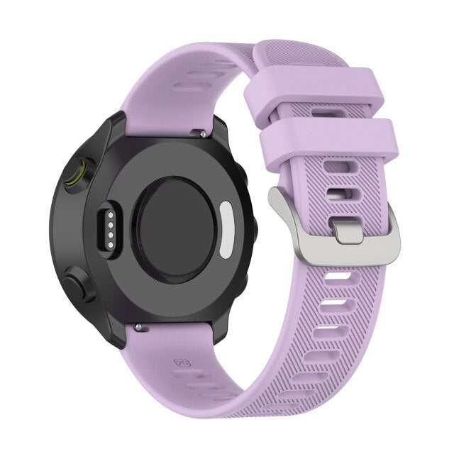 20mm Garmin Watch Strap | Grained Silicone II | 10 Colours Available