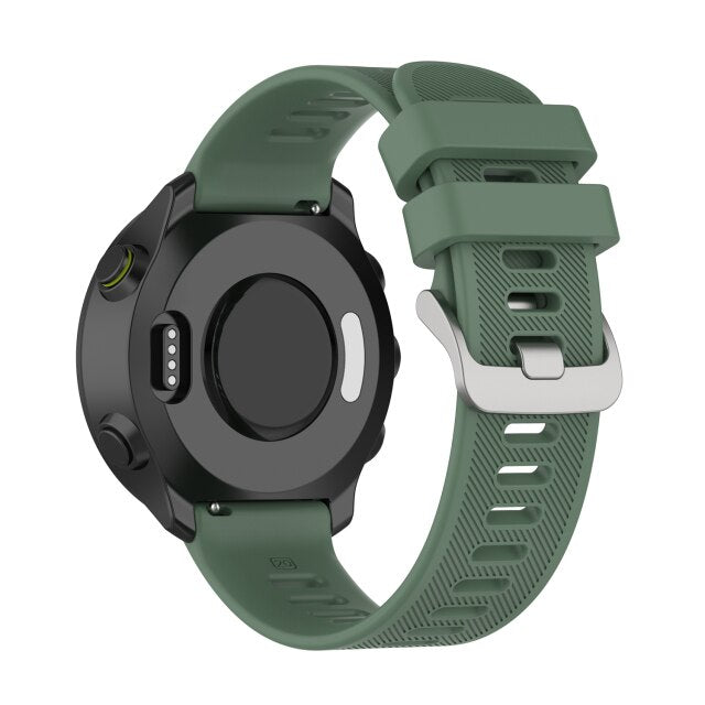 20mm Garmin Watch Strap | Grained Silicone II | 10 Colours Available