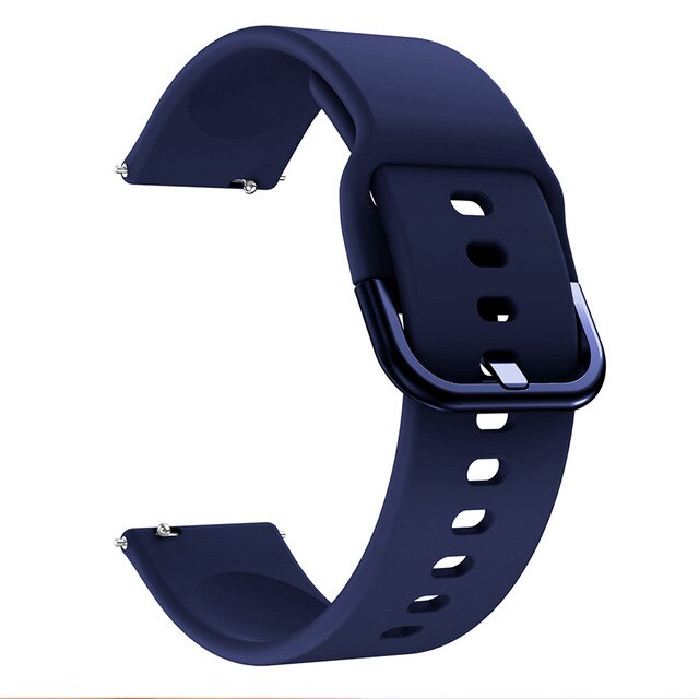 20mm Garmin Watch Strap | Plain Silicone | 10 Colours Available