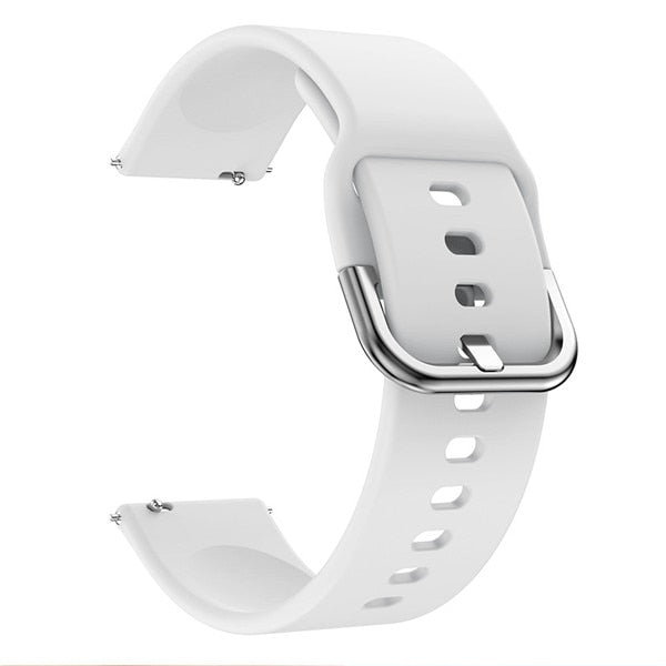 20mm Garmin Watch Strap | Plain Silicone | 10 Colours Available