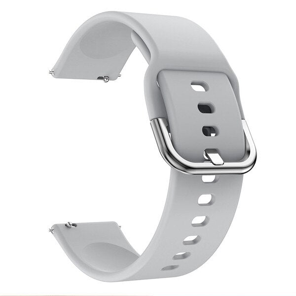 20mm Garmin Watch Strap | Plain Silicone | 10 Colours Available