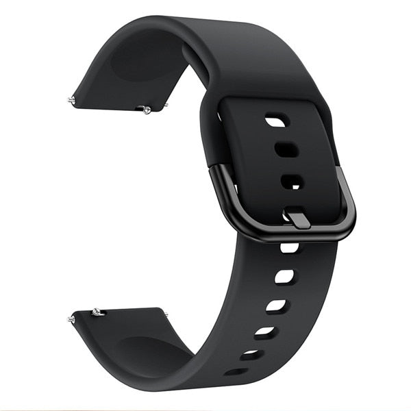 20mm Garmin Watch Strap | Plain Silicone | 10 Colours Available