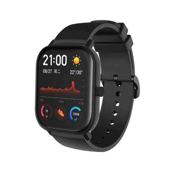 20mm Garmin Watch Strap | Plain Silicone (Black Buckle) | 10 Colours Available