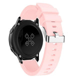 20mm Garmin Watch Strap | Plain Silicone (Silver Buckle) | 8 Colours Available