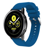 20mm Garmin Watch Strap | Plain Silicone (Silver Buckle) | 8 Colours Available