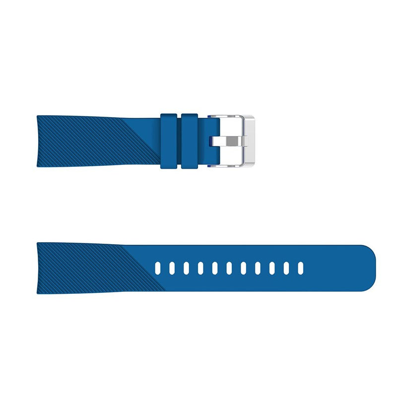 20mm Garmin Watch Strap | Plain Silicone (Silver Buckle) | 8 Colours Available