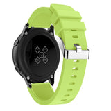 20mm Garmin Watch Strap | Plain Silicone (Silver Buckle) | 8 Colours Available
