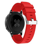 20mm Garmin Watch Strap | Plain Silicone (Silver Buckle) | 8 Colours Available