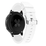 20mm Garmin Watch Strap | Plain Silicone (Silver Buckle) | 8 Colours Available
