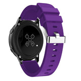 20mm Garmin Watch Strap | Plain Silicone (Silver Buckle) | 8 Colours Available