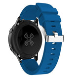 20mm Garmin Watch Strap | Plain Silicone (Silver Buckle) | 8 Colours Available