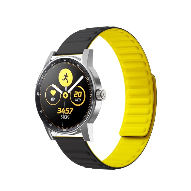 20mm Garmin Watch Strap | Silicone Link | 12 Colours Available