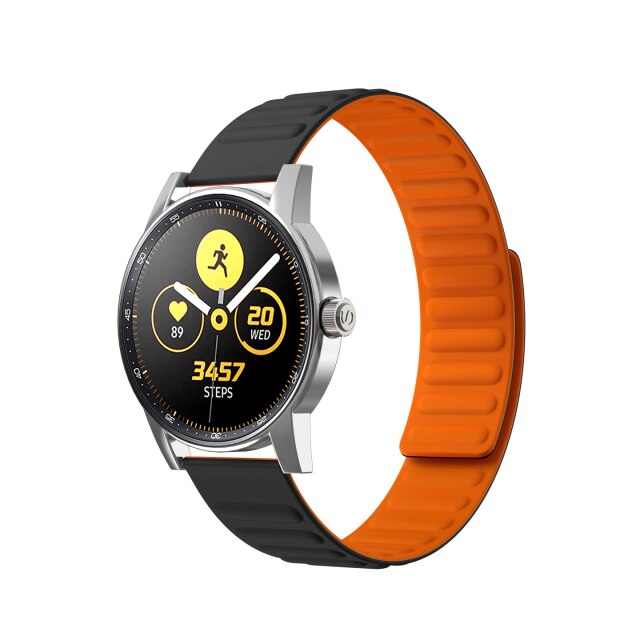 20mm Garmin Watch Strap | Silicone Link | 12 Colours Available