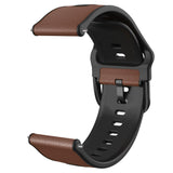 20mm Garmin Watch Strap | Silicone/Leather Hybrid | 6 Colours Available