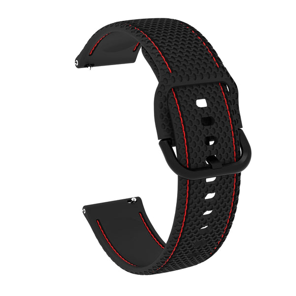 20mm Garmin Watch Strap | Stitched Silicone | 10 Colours Available