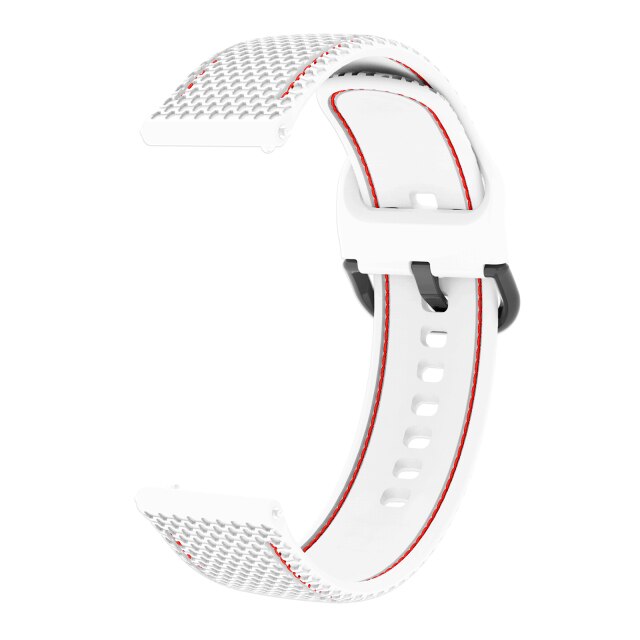 20mm Garmin Watch Strap | Stitched Silicone | 10 Colours Available