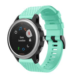 20mm Small Garmin Watch Strap | Grained Silicone | 12 Colours Available