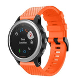 20mm Small Garmin Watch Strap | Grained Silicone | 12 Colours Available