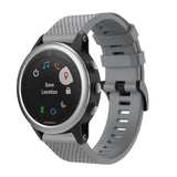 20mm Small Garmin Watch Strap | Grained Silicone | 12 Colours Available