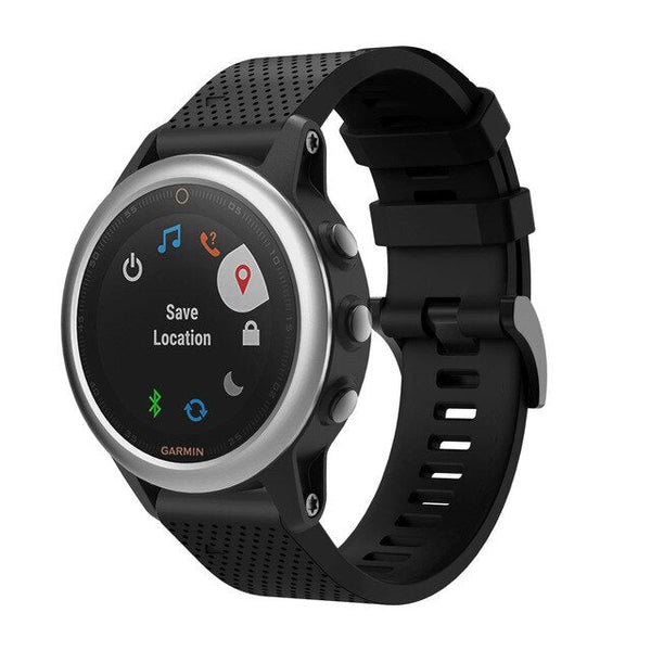 20mm Small Garmin Watch Strap | Grained Silicone | 12 Colours Available