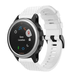 20mm Small Garmin Watch Strap | Grained Silicone | 12 Colours Available