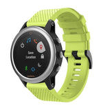 20mm Small Garmin Watch Strap | Grained Silicone | 12 Colours Available
