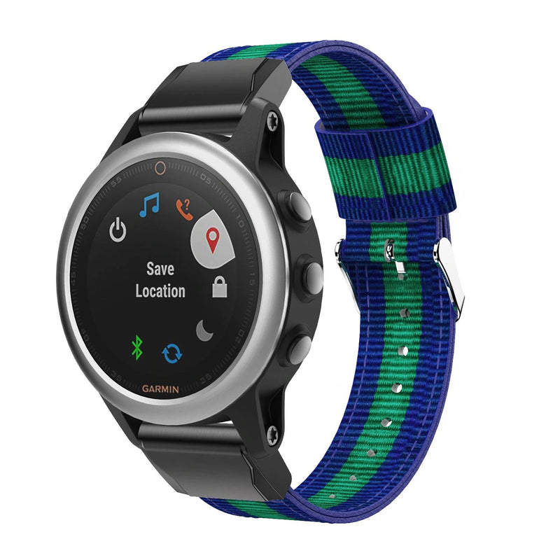 20mm Small Garmin Watch Strap | Nylon | 10 Colours Available