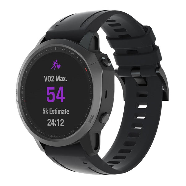 20mm Small Garmin Watch Strap | Plain Silicone | 9 Colours Available
