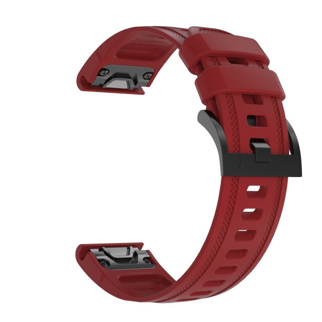 20mm Small Garmin Watch Strap | Plain Silicone | 9 Colours Available