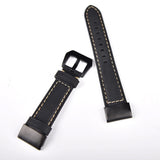 20mm Small Garmin Watch Strap | Stitched Leather | 2 Colours Available