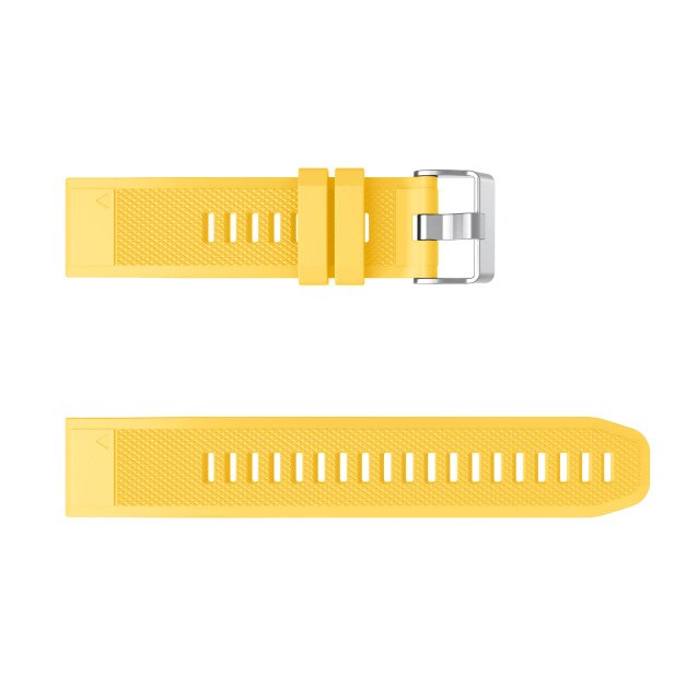 22mm Garmin Watch Strap | Grained Silicone | 12 Colours Available
