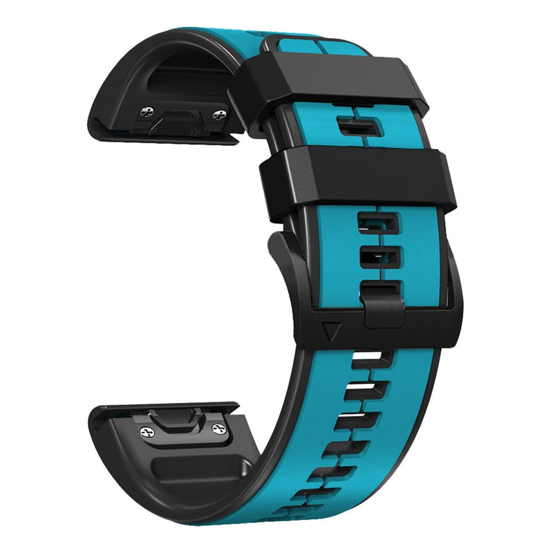 22mm Garmin Watch Strap | Silicone Pro Sports II | 9 Colours Available