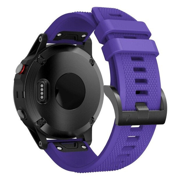 22mm Garmin Watch Strap | Stylish Silicone | 12 Colours Available