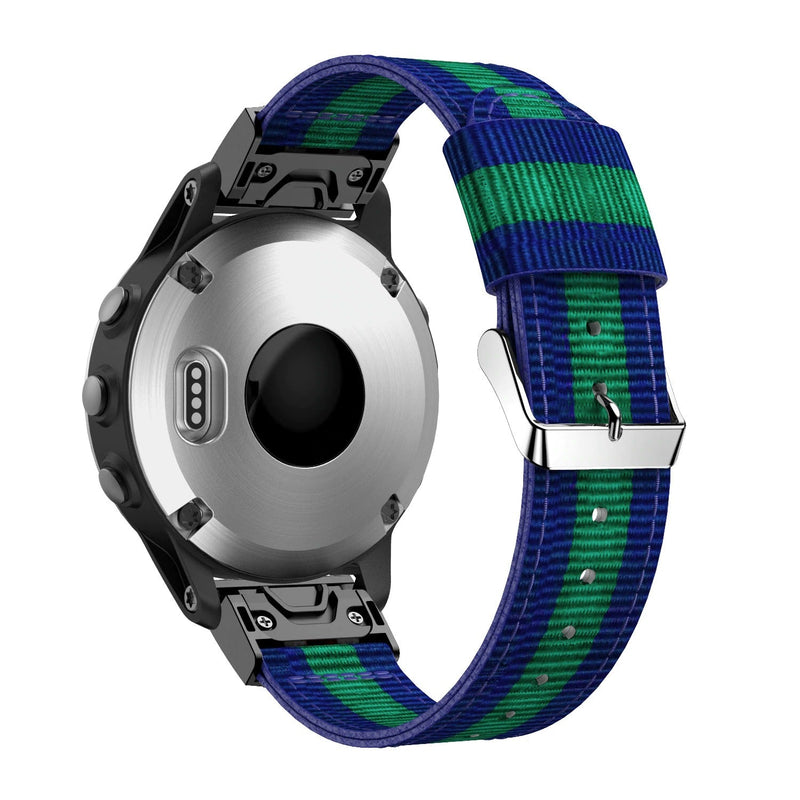 22mm Garmin Watch Strap | Vibrant Nylon | 10 Colours Available