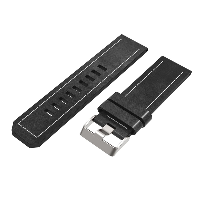 26mm Garmin Watch Strap | Prominent Leather | 2 Colours Available