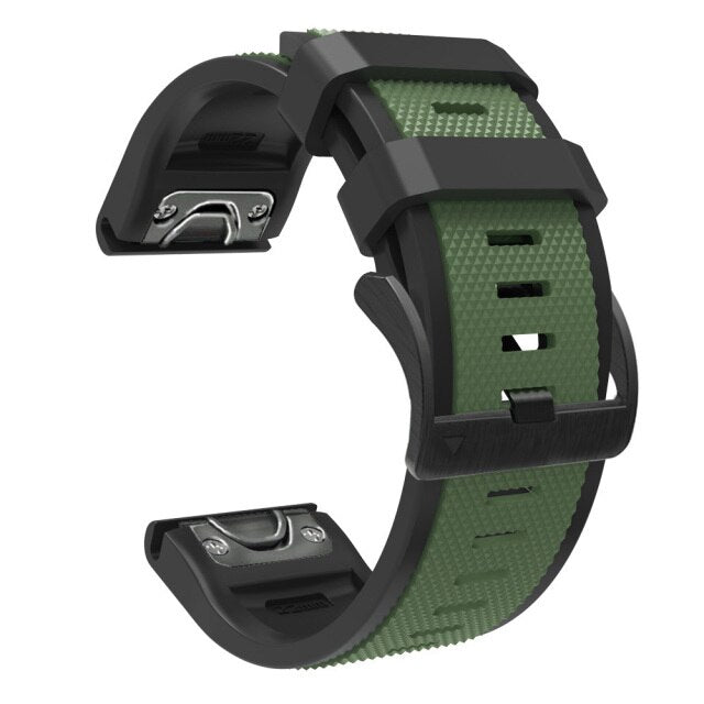26mm Garmin Watch Strap | Silicone Pro Sports | 12 Colours Available