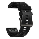 26mm Garmin Watch Strap | Silicone With Leather Top Layer | 9 Colours Available