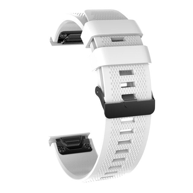 26mm Garmin Watch Strap | Stylish Silicone | 15 Colours Available