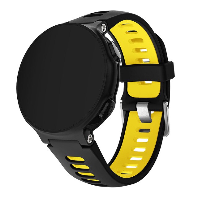 For Forerunner 220/235/620/630/735/735XT | Plain Silicone Strap | 6 Colours Available