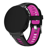 For Forerunner 220/235/620/630/735/735XT | Plain Silicone Strap | 6 Colours Available