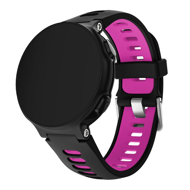 For Forerunner 220/235/620/630/735/735XT | Plain Silicone Strap | 6 Colours Available