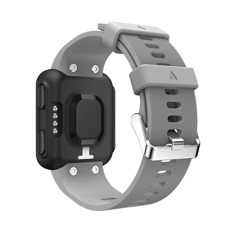 For Garmin Forerunner 30/35 | Grey Silicone Strap